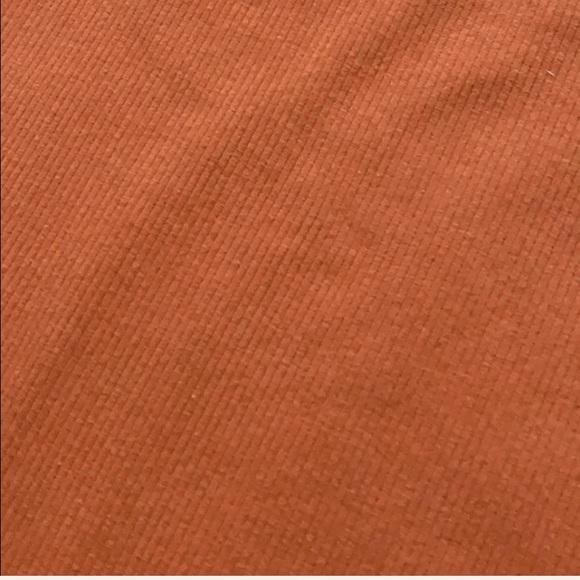 Coral 3/4 Sleeve Ribbed Off Shoulder Bodycon Dress - Picture 10 of 10